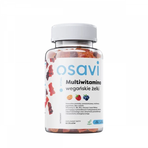 Osavi - Multiwitamina Wegańskie Żelki - 60 gummies Osavi - Multiwitamina Wegańskie Żelki - 60 gummies
